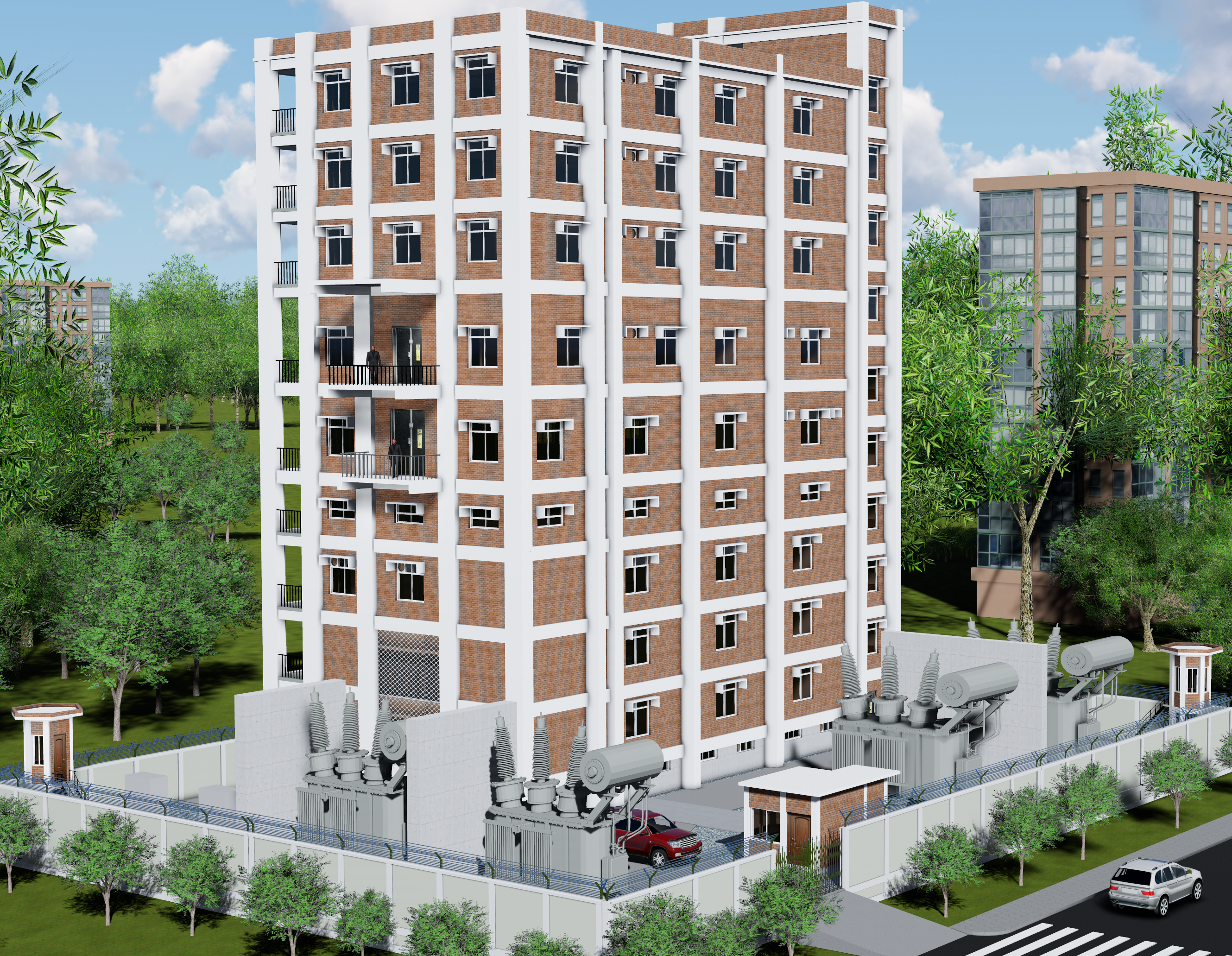 130 KV GIS Building Mirpur